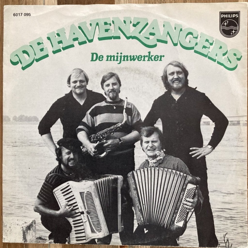De Havenzangers - De mijnwerker vinyl single, Gebruikt, 7 inch, Levenslied of Smartlap, Overige typen