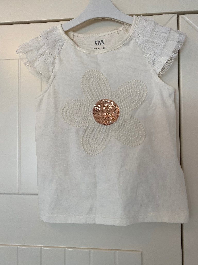 Meisjes shirt, C&A, Meisje, Ophalen of Verzenden, Zo goed als nieuw