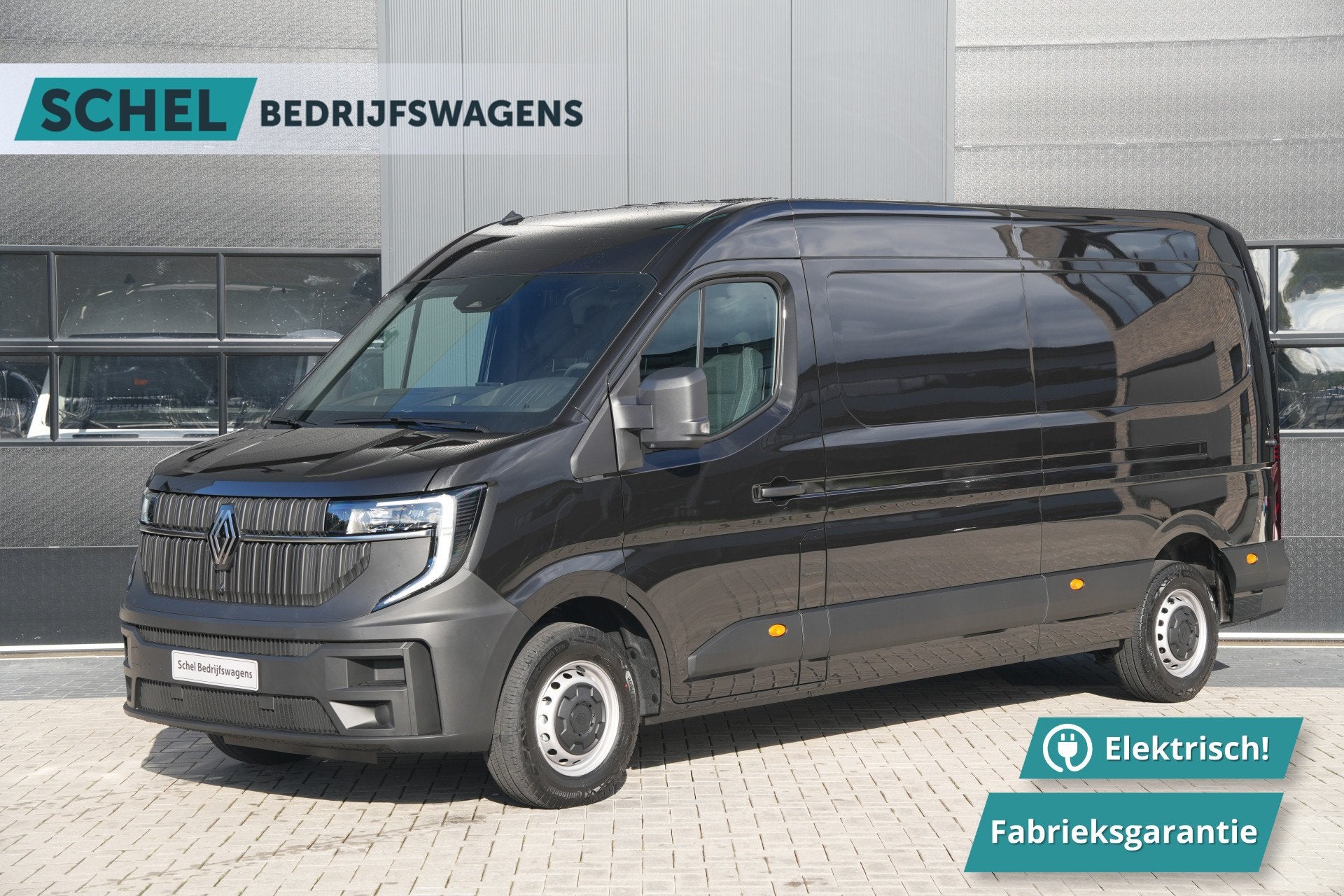 Renault Master E-Tech T35 L3H2 Advance Long Range 87 kWh 143, Auto's, Stof, Zwart, Renault, Zwart