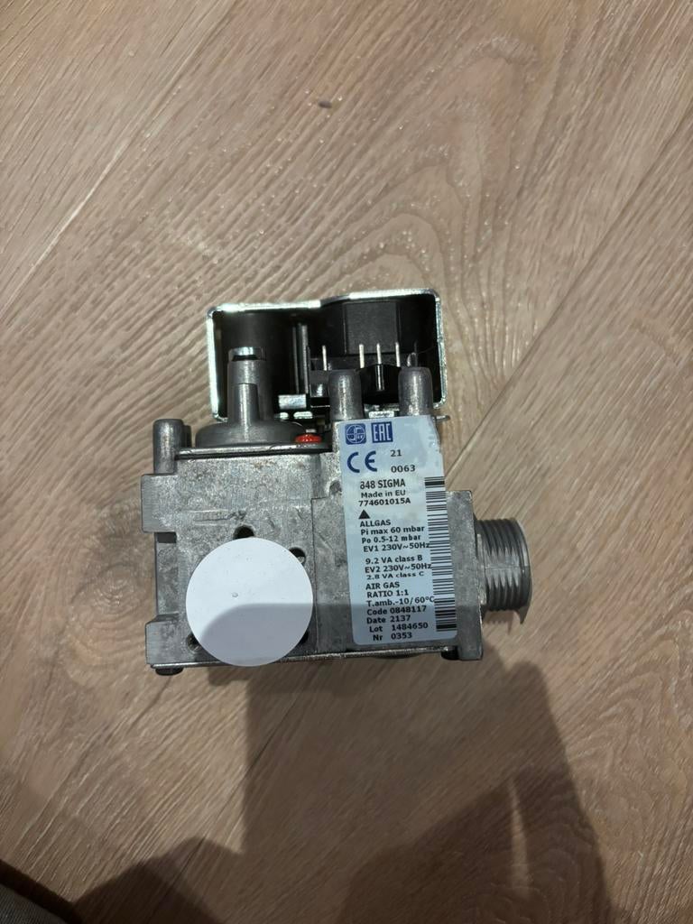 Nefit proline gasblok 7746900445, Ophalen of Verzenden, Zo goed als nieuw