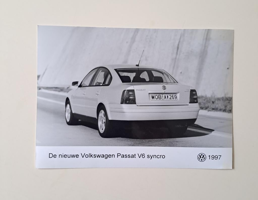 Volkswagen Passat V6 - 1997 - PERSFOTO -, Ophalen of Verzenden, Nieuw, Volkswagen
