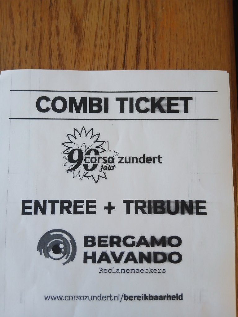 Corso tickets, Drie personen of meer