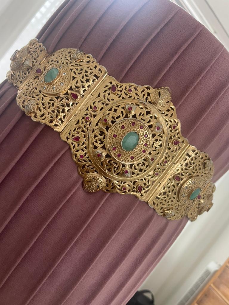 Marokaanse riem, Kleding | Dames, Riemen en Ceinturen, Ophalen of Verzenden, Gedragen