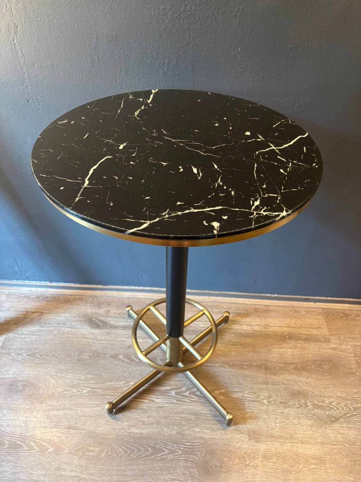 Bartafel PMP marmer/goud, Ophalen, Gebruikt