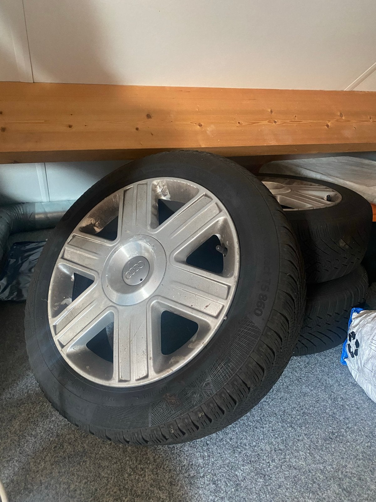 Lichtmetalen wintervelgen Audi A2, Ophalen of Verzenden, Gebruikt