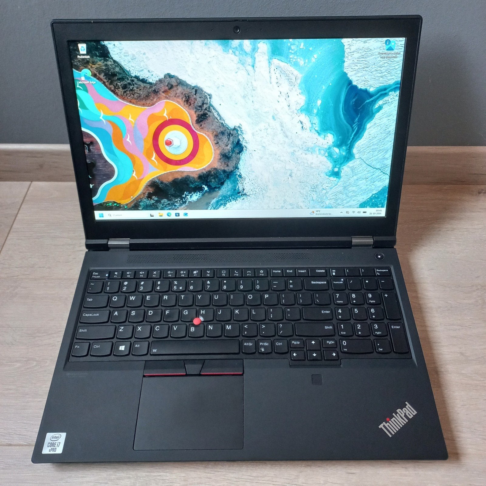 Lenovo ThinkPad P15 i7-10850H 16GB 512GB Nvidia 4GB Office, Computers en Software, Met videokaart, Lenovo ThinkPad, Refurbished