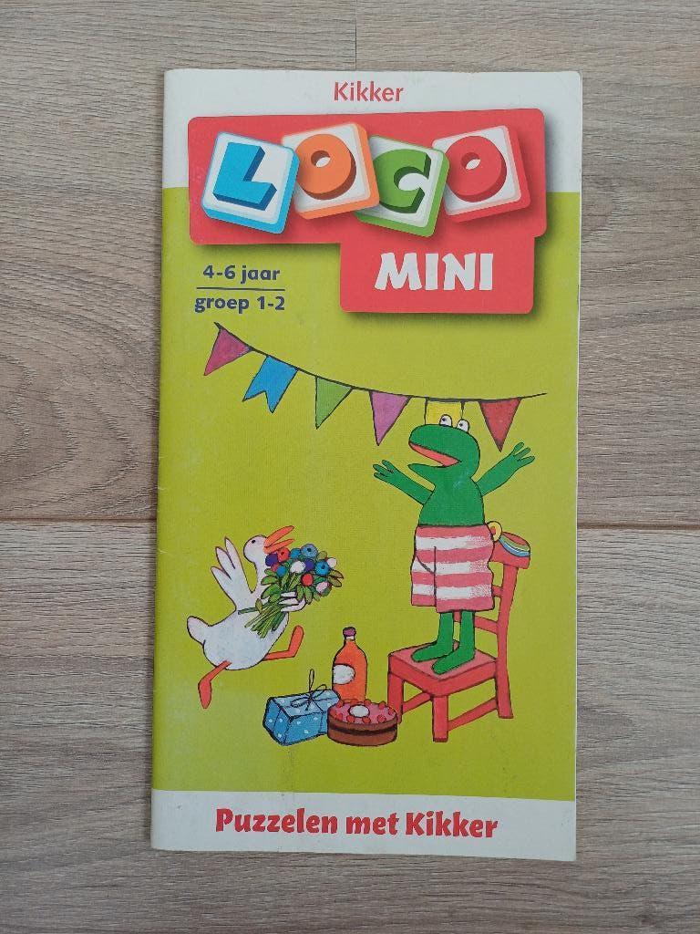 Loco Mini boekje Puzzelen met Kikker, Ophalen, Zo goed als nieuw, Puzzelen