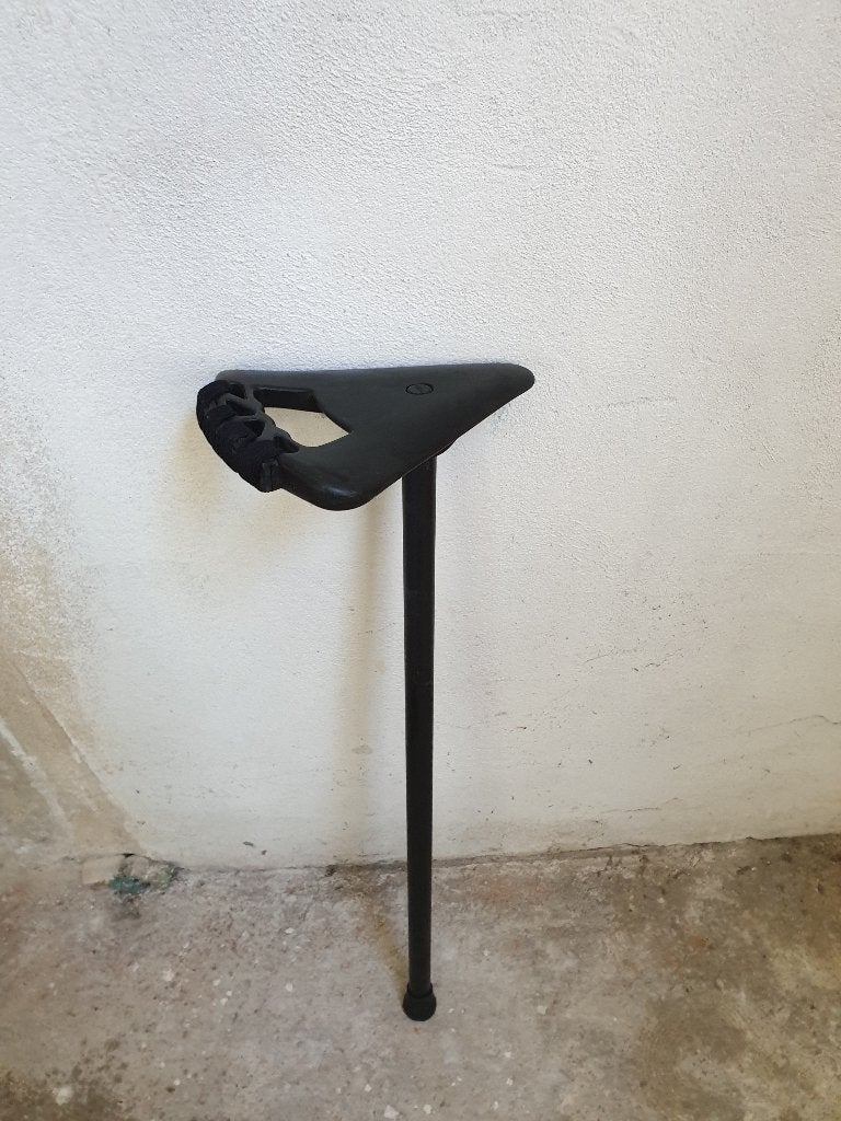 Zit-wandelstok, Ophalen, Gebruikt