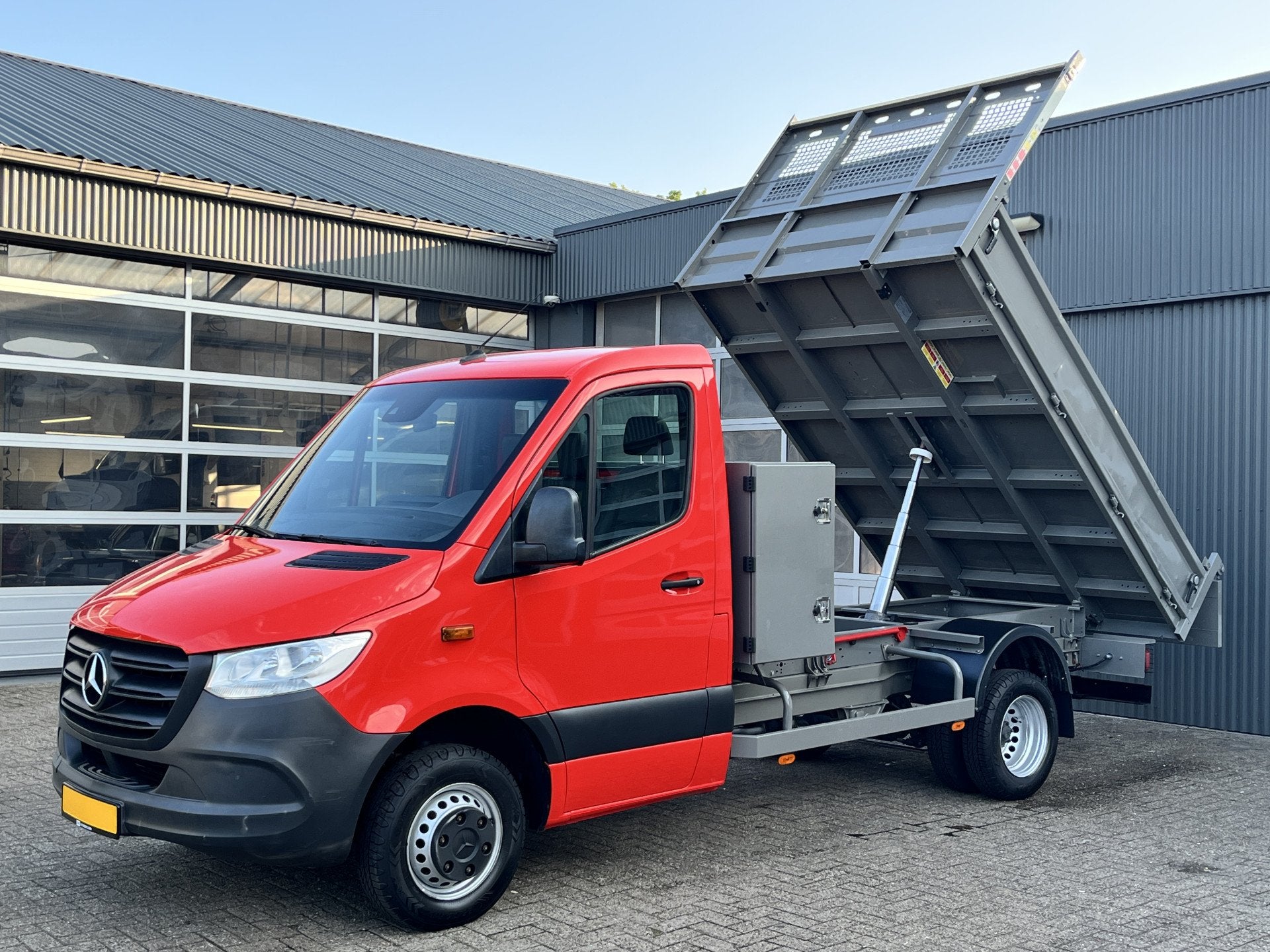 Mercedes-Benz Sprinter 514 2.2 CDI Kipper Airco Trekhaak 350, Auto's, Bestelauto's, Achterwielaandrijving, Gebruikt, Bedrijf, 2050 kg