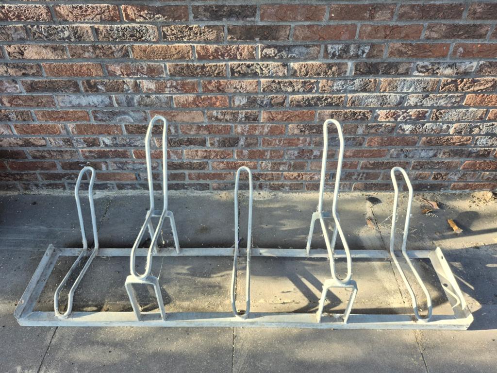 Stevige fietsenstalling voor 5 fietsen, Ophalen