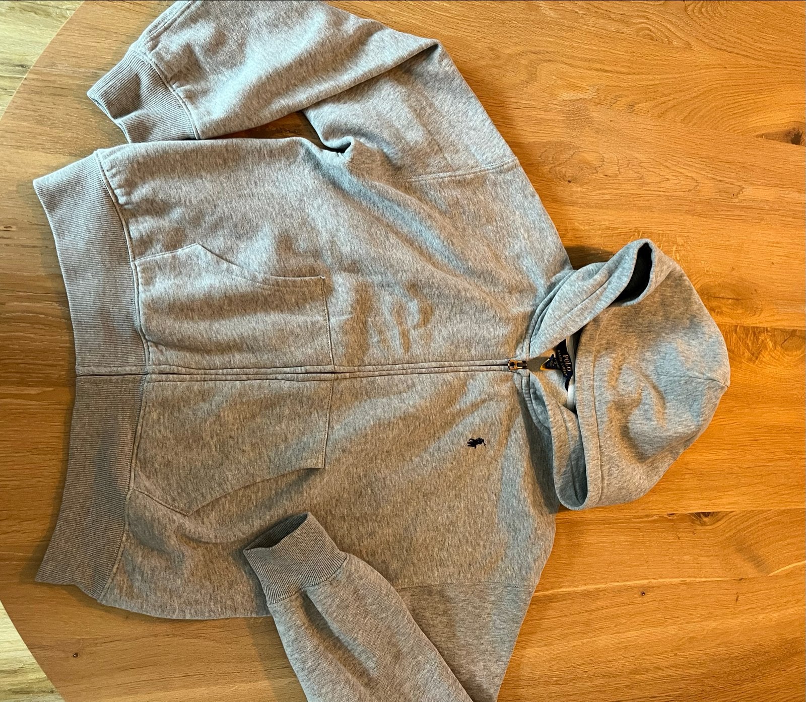 Polo Ralph Lauren vest Grijs Maat L, Ophalen of Verzenden, Zo goed als nieuw, Jongen, Trui of Vest