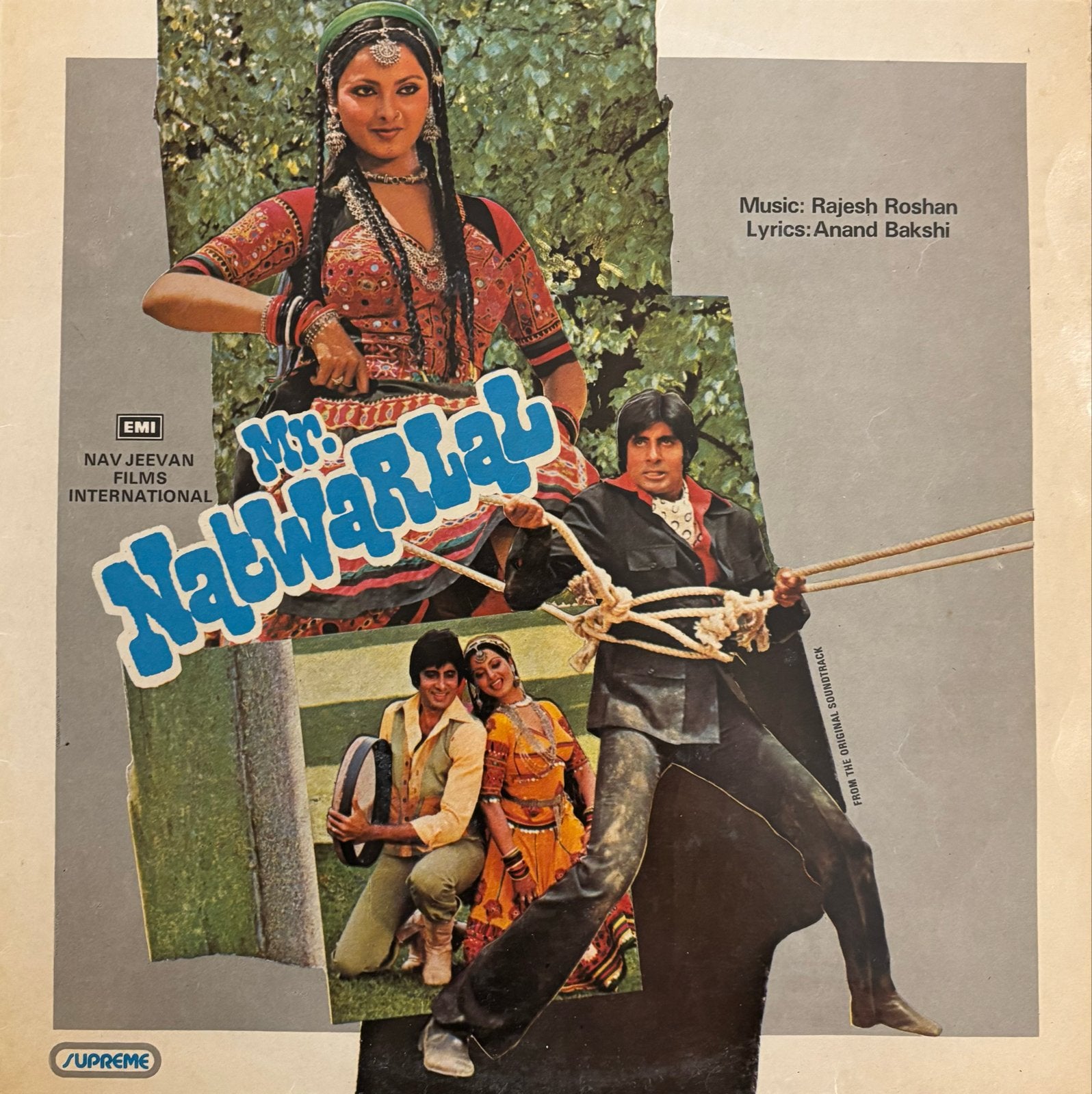Mr. Natwarlal Soundtrack LP - Bollywood Klassieker, Cd's en Dvd's, LP, Gebruikt, Verzenden, Originele persing