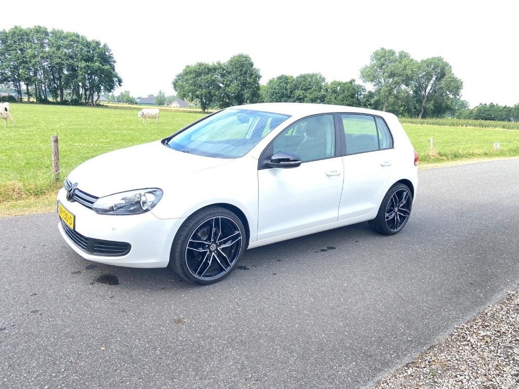 VW Golf "6"  1.4 TSI  Nw. APK Clima 6 Bak Enz, Euro 5, Stof, Zwart, 4 cilinders