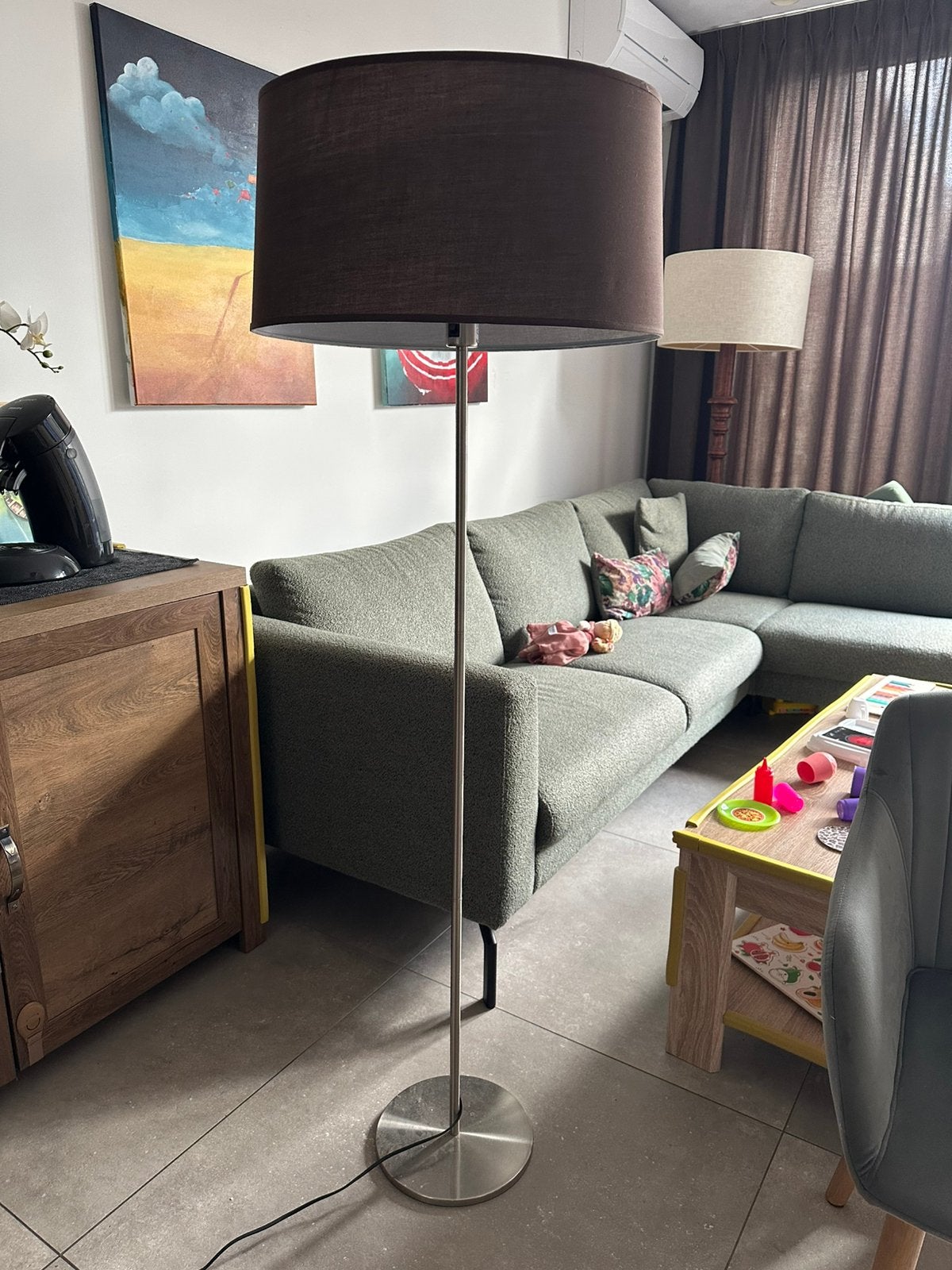 Floor lamp, Ophalen, Zo goed als nieuw, Minder dan 100 cm