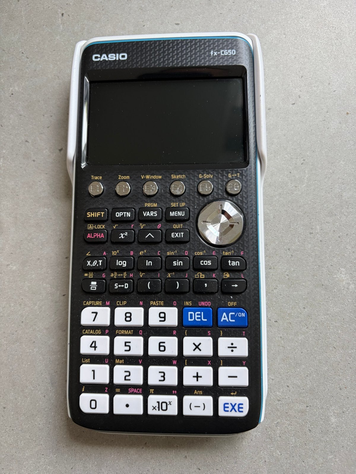 Casio FX-CG50 grafische rekenmachine met etui, Ophalen of Verzenden, Grafische rekenmachine