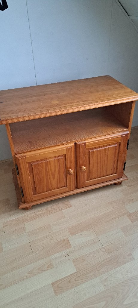 Grenen tv kastje, Ophalen, Gebruikt, 50 tot 100 cm, Minder dan 100 cm