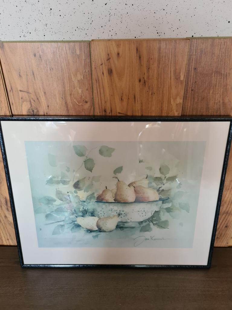 Aquarel van Dan Kentwell - Peren stilleven, Ophalen