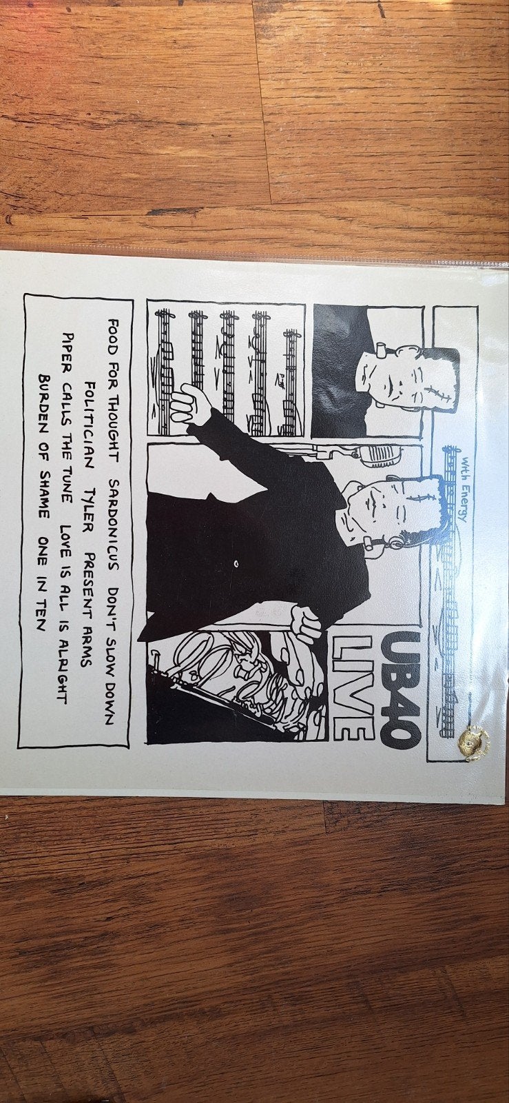 UB40 Live...., Verzenden, Zo goed als nieuw, 12 inch