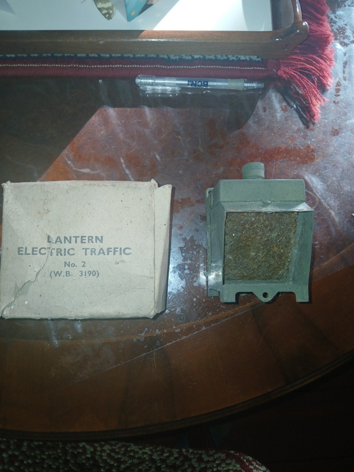 engelse ww2 lantaarn, Verzamelen, Militaria | Tweede Wereldoorlog, Ophalen of Verzenden, Landmacht, Engeland, Overige typen