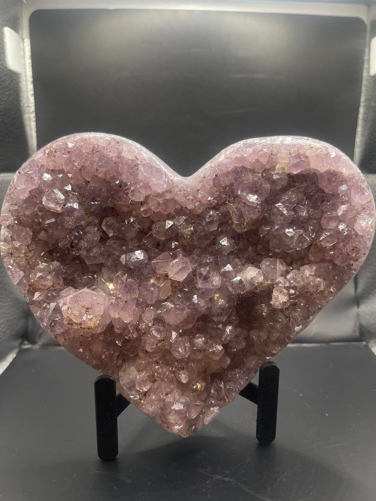 Amethist hart SALE, Verzamelen, Mineralen en Fossielen, Ophalen of Verzenden
