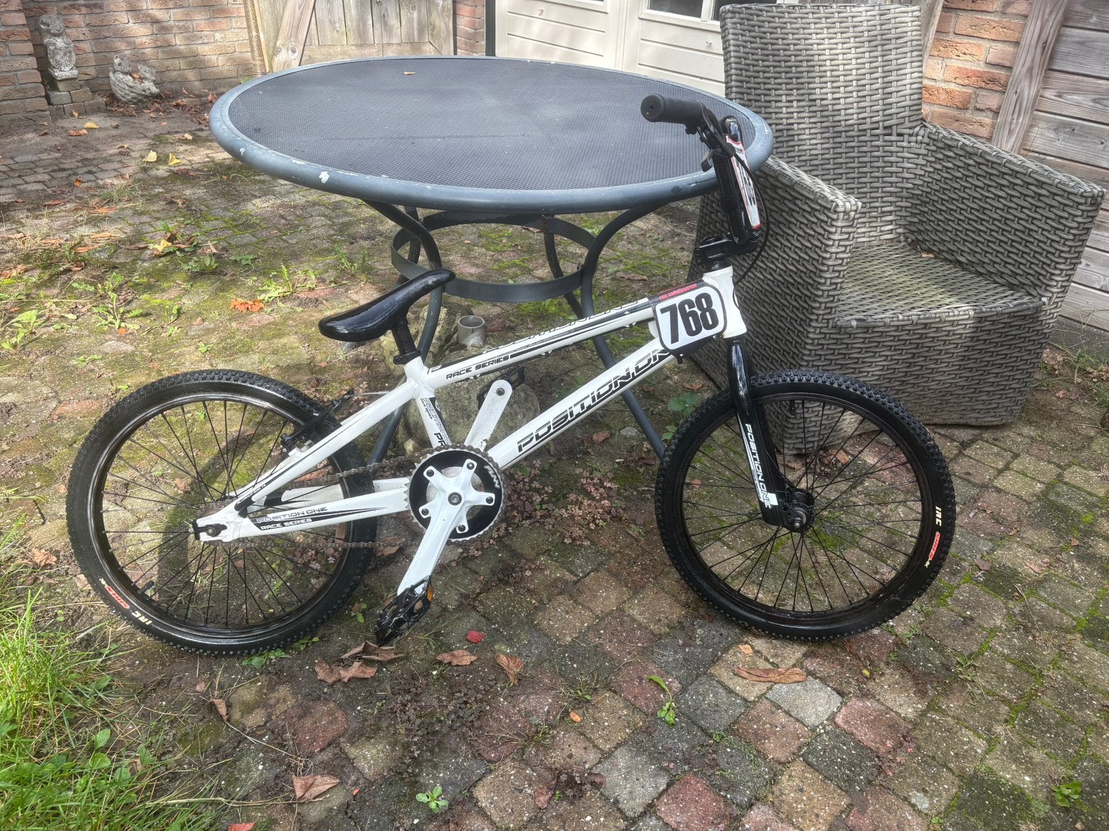 Bmx fiets POSITION ONE, Fietsen en Brommers, Ophalen, Staal, Velgrem, Zo goed als nieuw