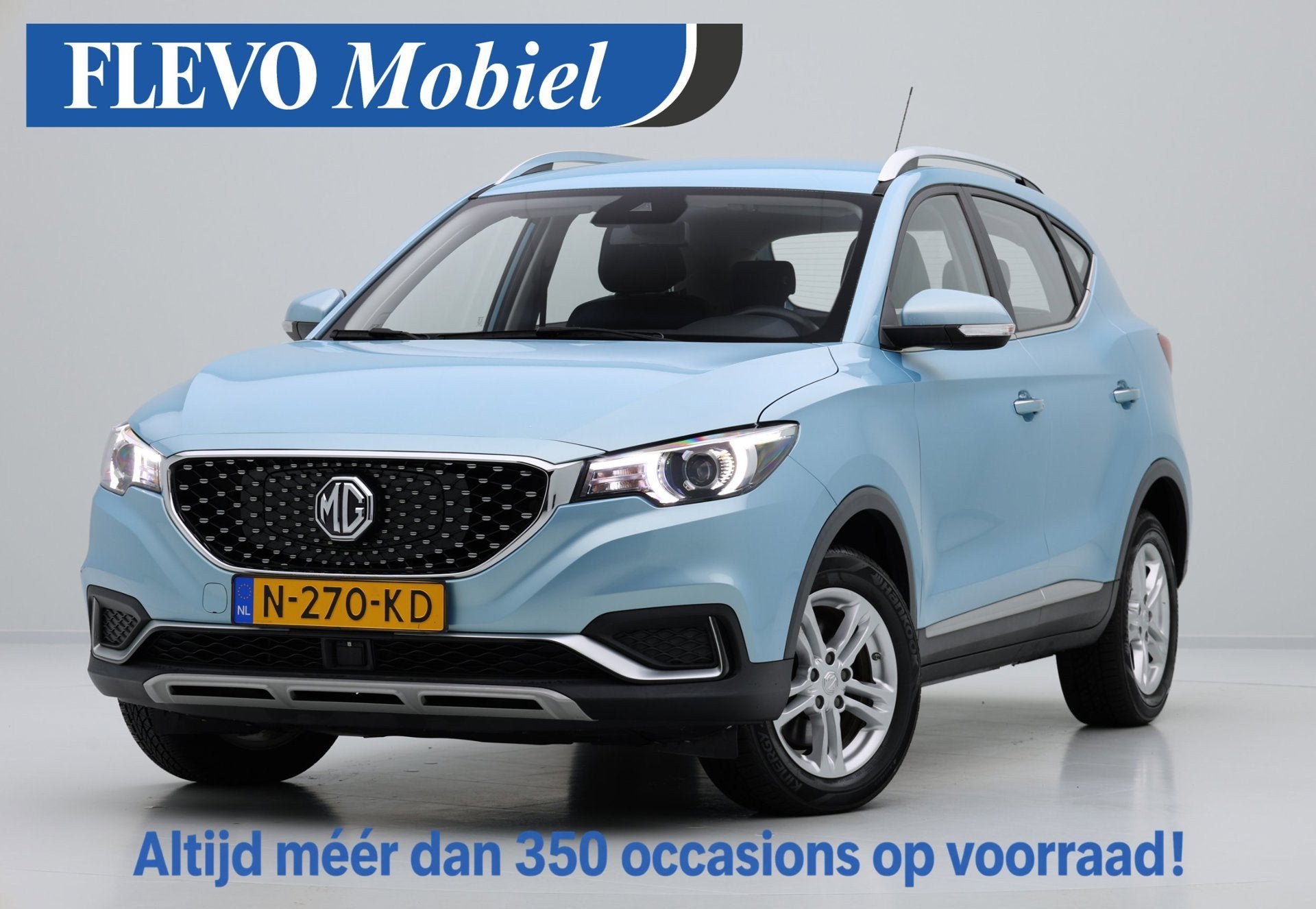 MG MG ZS EV Comfort 45 kWh Aut. CarPlay|LMV|Adapt.Cruise, Auto's, Dealer onderhouden, Stof, Gebruikt, 44 kWh