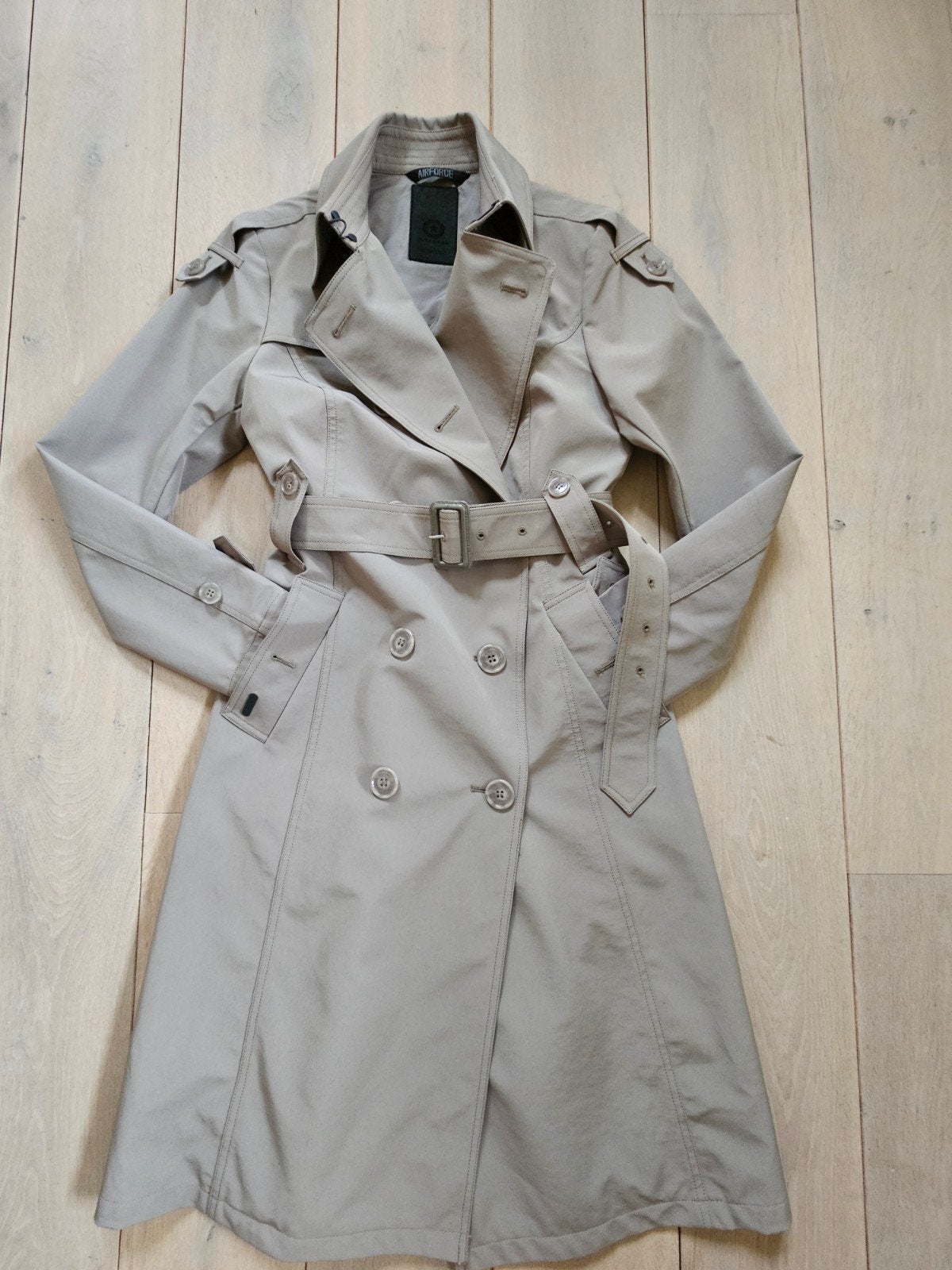 Aitforce trenchcoat maat s, Overige kleuren, Airforce, Ophalen of Verzenden, Zo goed als nieuw