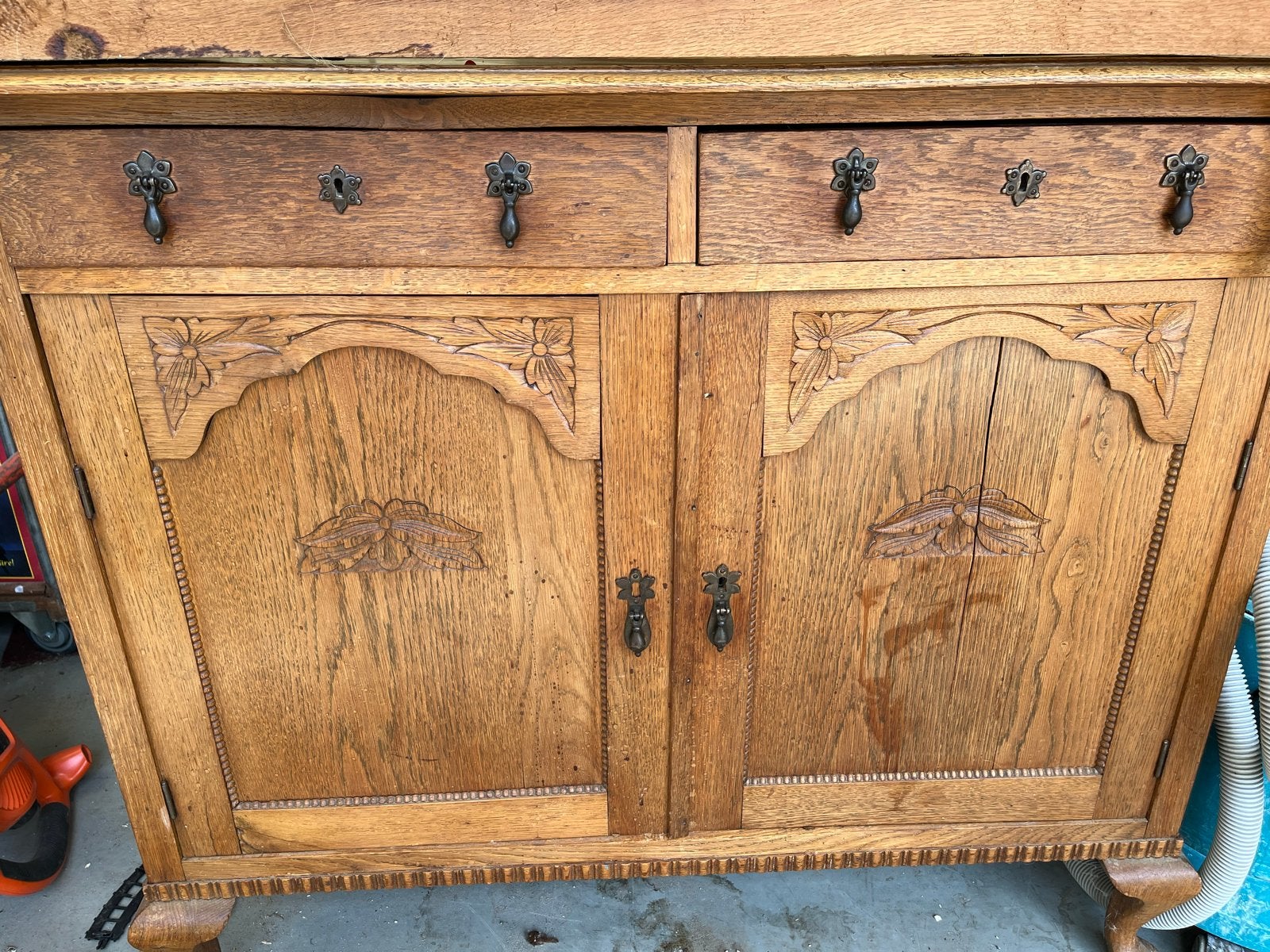 Antiek eiken dressoir, Ophalen of Verzenden