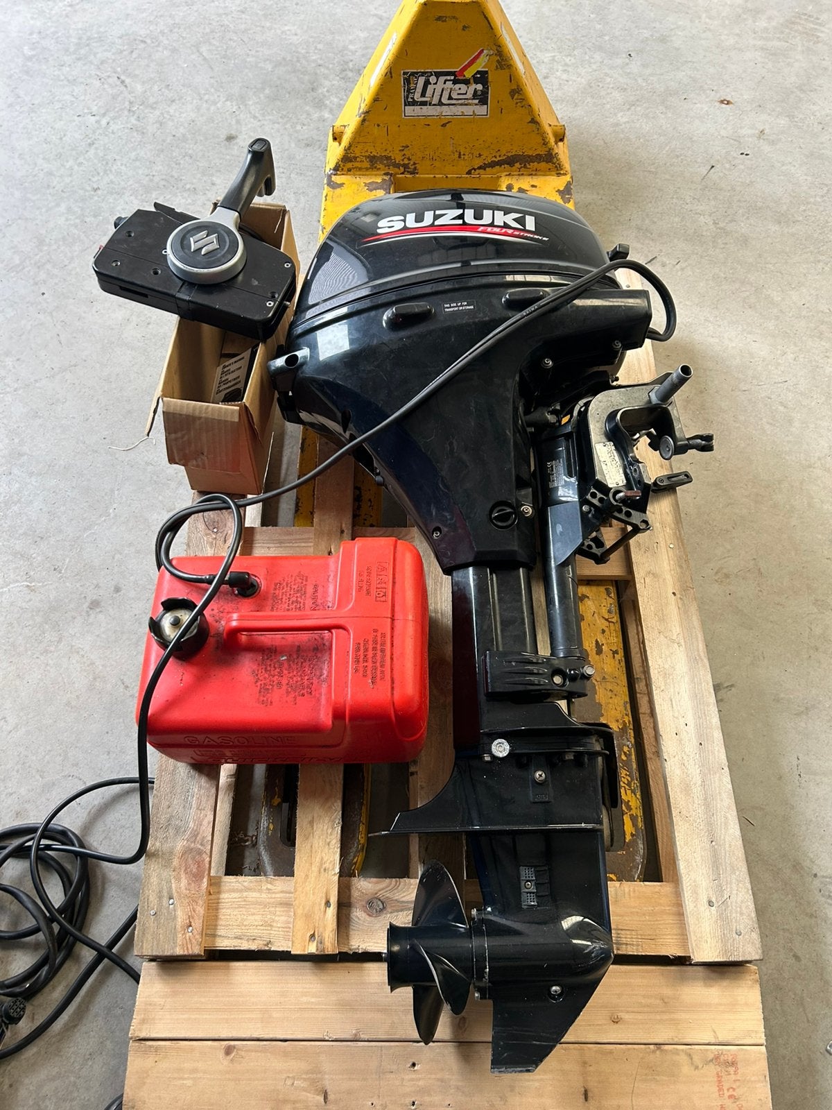 20 pk suzuki automatische buitenboordmotor, Ophalen, Gebruikt, Benzine, 10 tot 30 pk