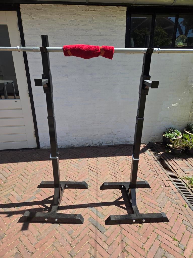 Squat Rek / Fitness Rek - Rebel Active, Ophalen, Zo goed als nieuw, Benen, Overige typen