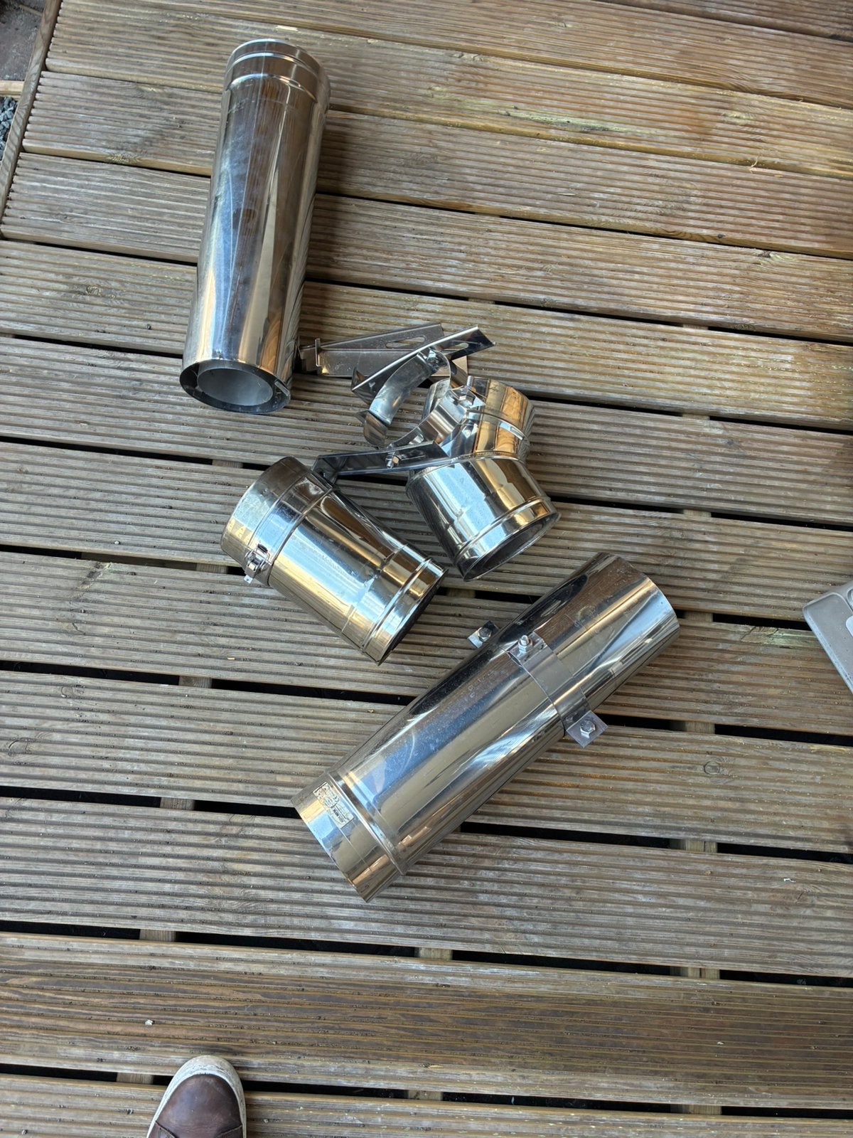 Dubbelwandige kachel pijp set - houtkachel - hottub, Ophalen, 7921AE, Fast Fair b.v., Houtkachel