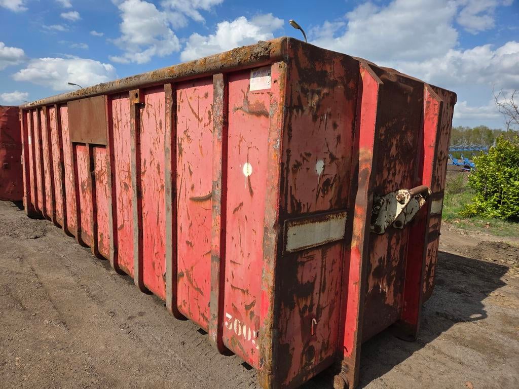 Diverse containers kabel/haakarm/ketting systeem, Ophalen of Verzenden