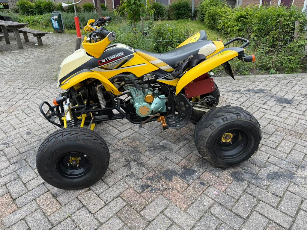 Quad met kenteken