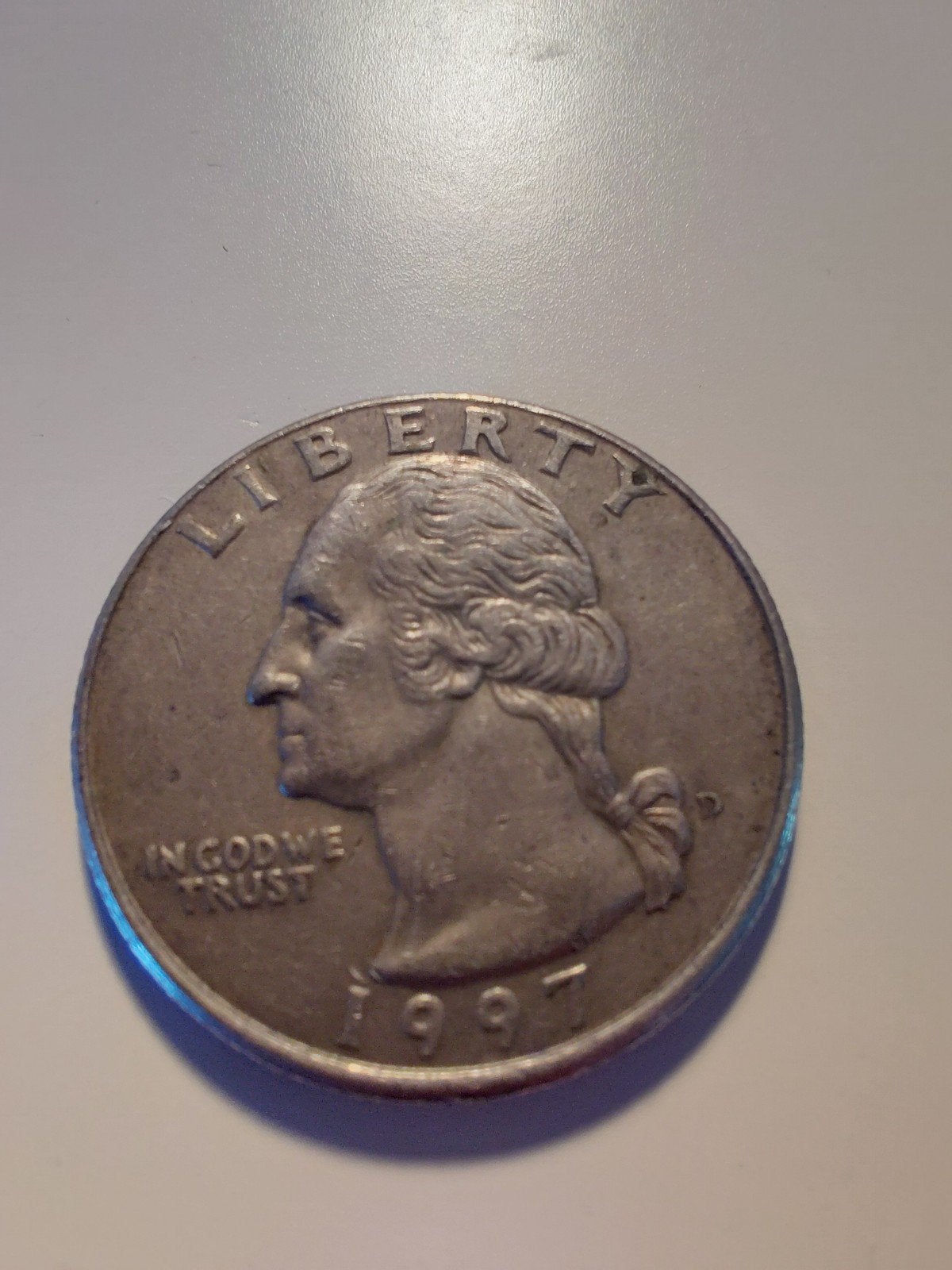 1997 US Quarter Dollar - Mooie Staat, Ophalen of Verzenden, Noord-Amerika, Losse munt, Zilver