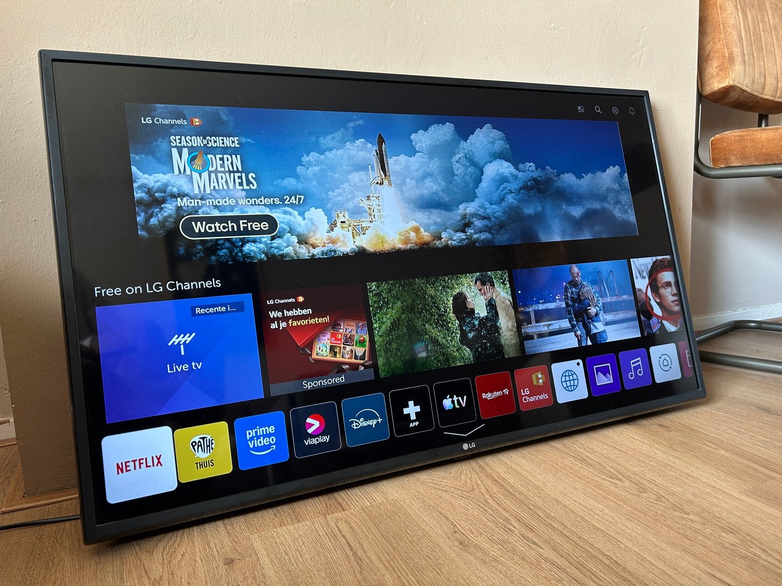 LG Smart TV 43 inch 4K, Audio, Tv en Foto, Televisies, Ophalen, 50 Hz, Zo goed als nieuw, 100 cm of meer