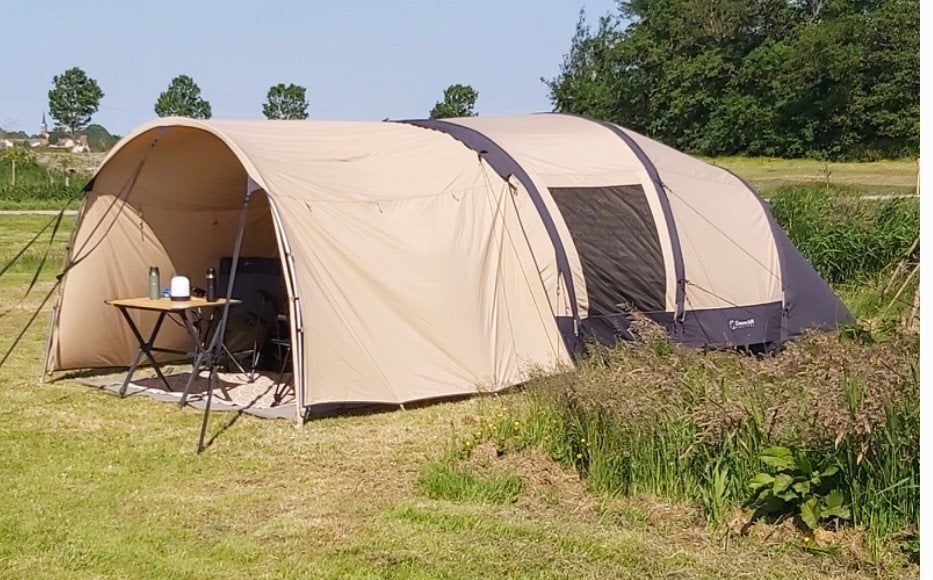 Bardani tent airwave 300 Deluxe TC, zand/beige, Ophalen, Zo goed als nieuw, Tot en met 4