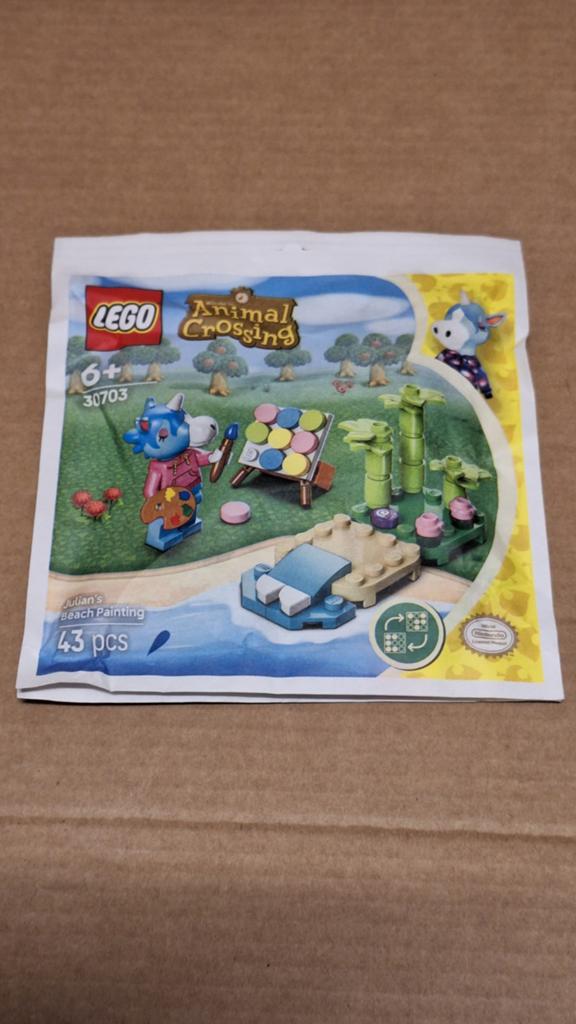 Lego 300703 ANIMAL CROSSING Julian's beach painting NIEUW, Ophalen of Verzenden, Nieuw, Complete set, Lego