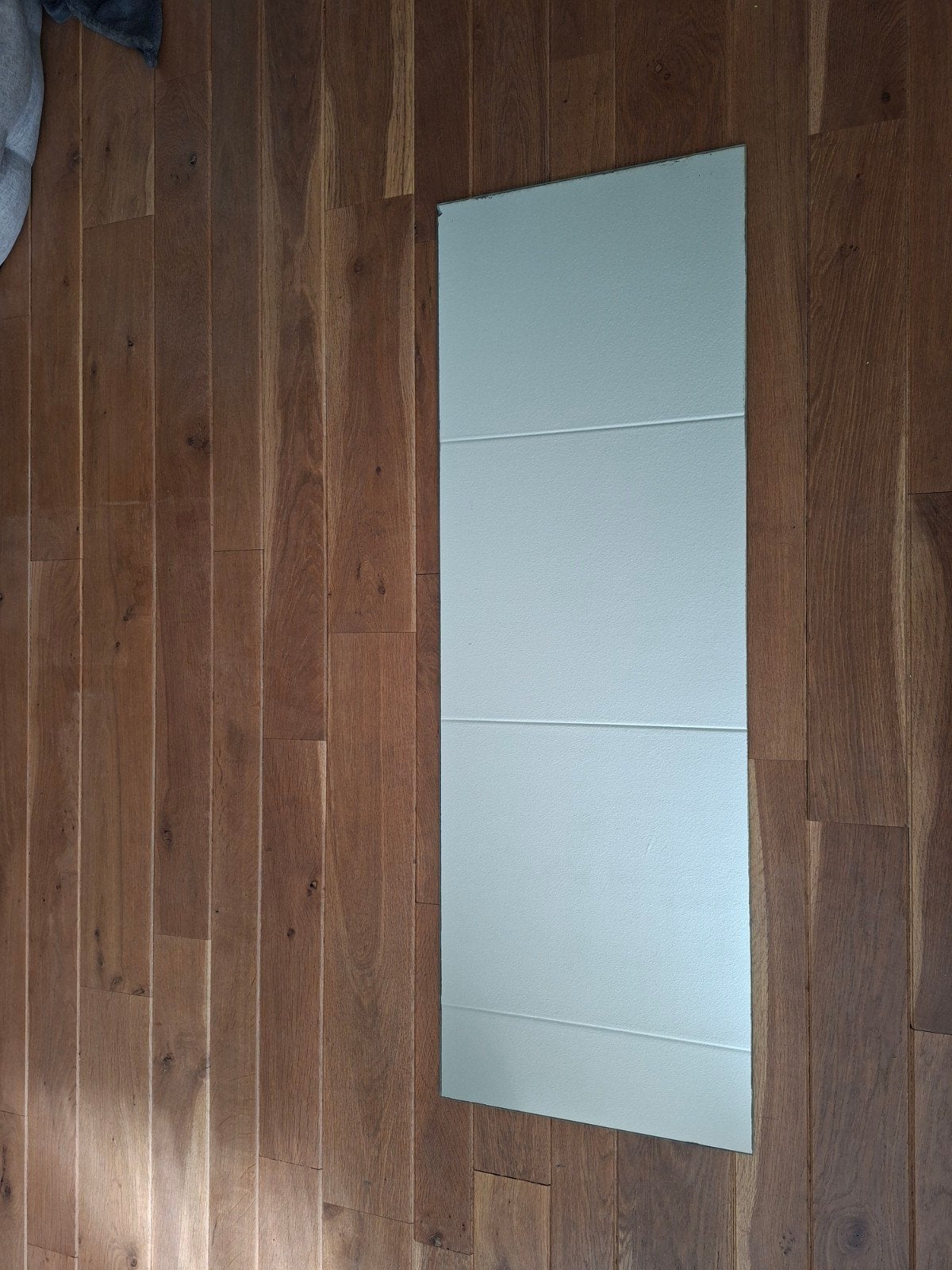 Spiegel 120x40 cm met lichte beschadiging en bevestiging, Huis en Inrichting, Woonaccessoires | Spiegels, Ophalen, Rechthoekig