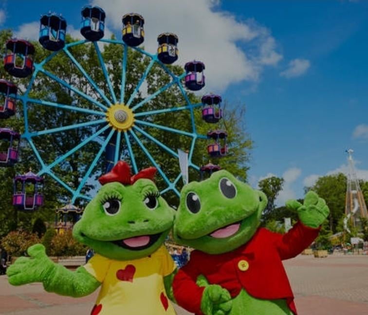 Combiticket Duinrell ma 11 mei attractiepark + 2 uur Tikibad, Drie personen of meer, Ticket of Toegangskaart