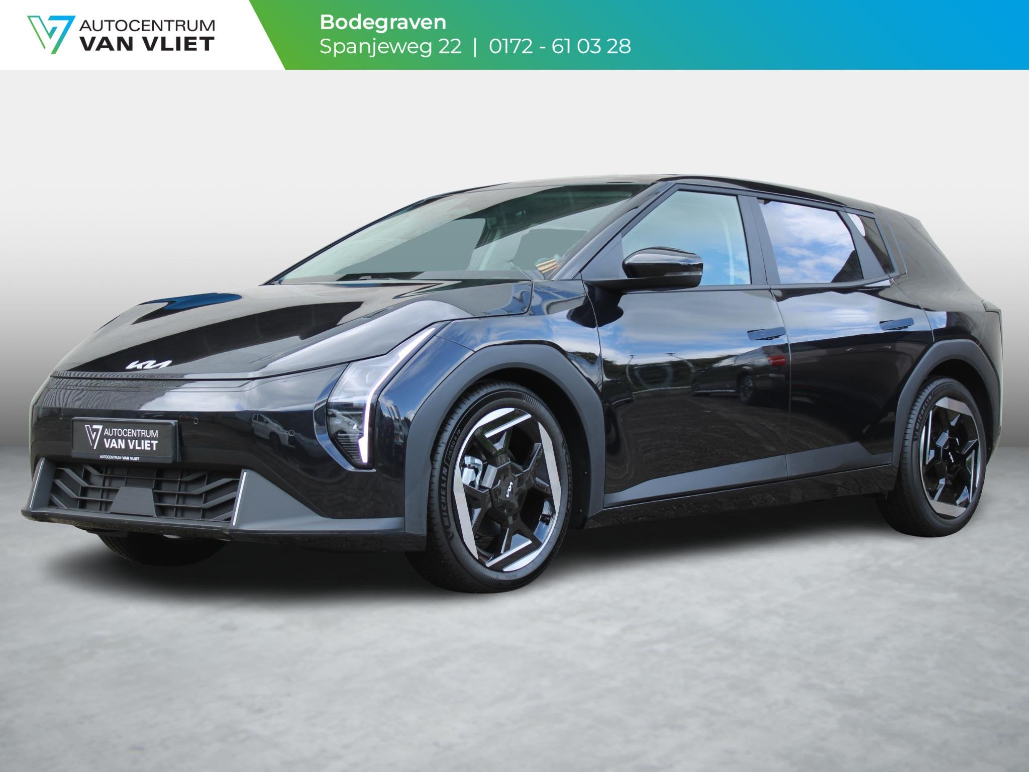 Kia EV4 Plus Advanced 58.3 kWh | PANORAMSICH SCHUIFDAK | HAR, Auto's, 12 maanden, Zwart, Nieuw, 204 pk