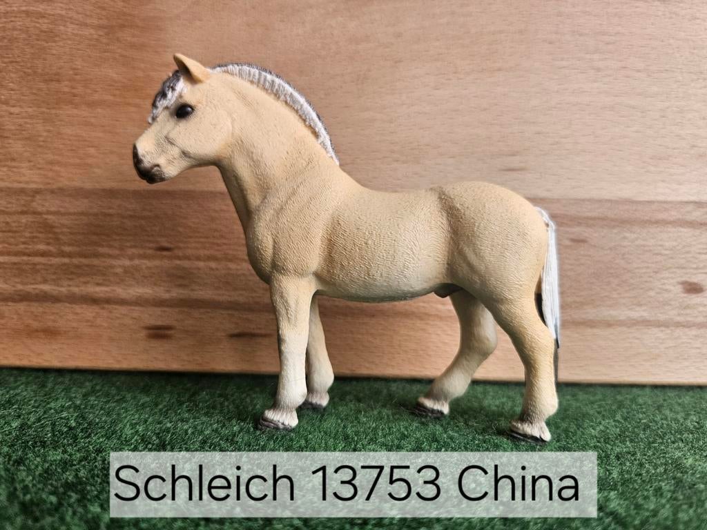 Schleich 13753 Fjord ruin uit 2014, Ophalen of Verzenden, Zo goed als nieuw, Paard, Beeldje of Figuurtje