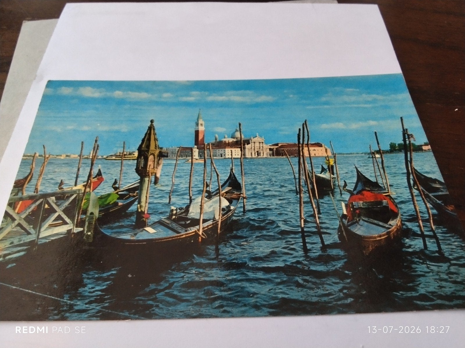 Oude ansichtkaart Venetië - Isola di San Giorgio, Ophalen of Verzenden, Voor 1920, Italië
