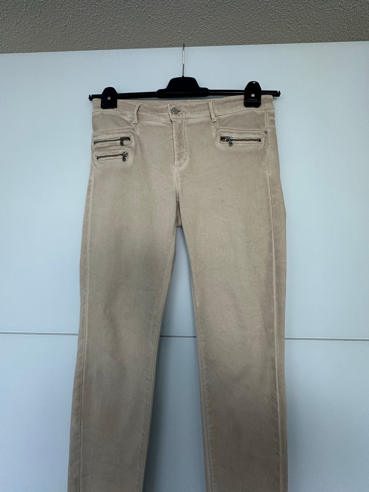 Brax Feel Good Broek - Stijl Ana - Maat 42/44 (L), Beige, Maat 42/44 (L), Ophalen of Verzenden, Zo goed als nieuw