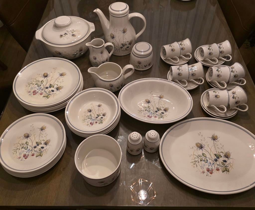 Royal Albert “Wild Briar” servies, Antiek en Kunst, Ophalen of Verzenden