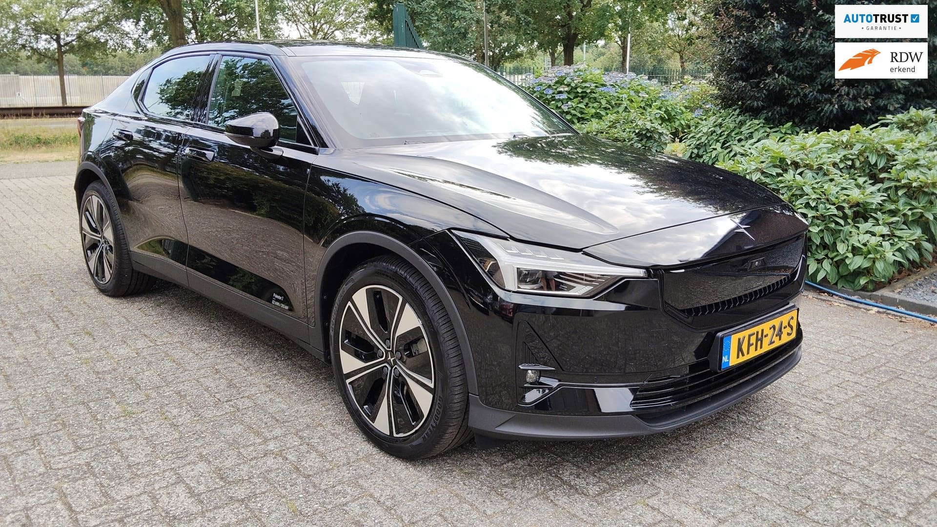 Polestar 2 Long Range Dual Motor 82 kWh SOH=100% Trekhaak, Polestar 2, Stof, 82 kWh, Adaptive Cruise Control