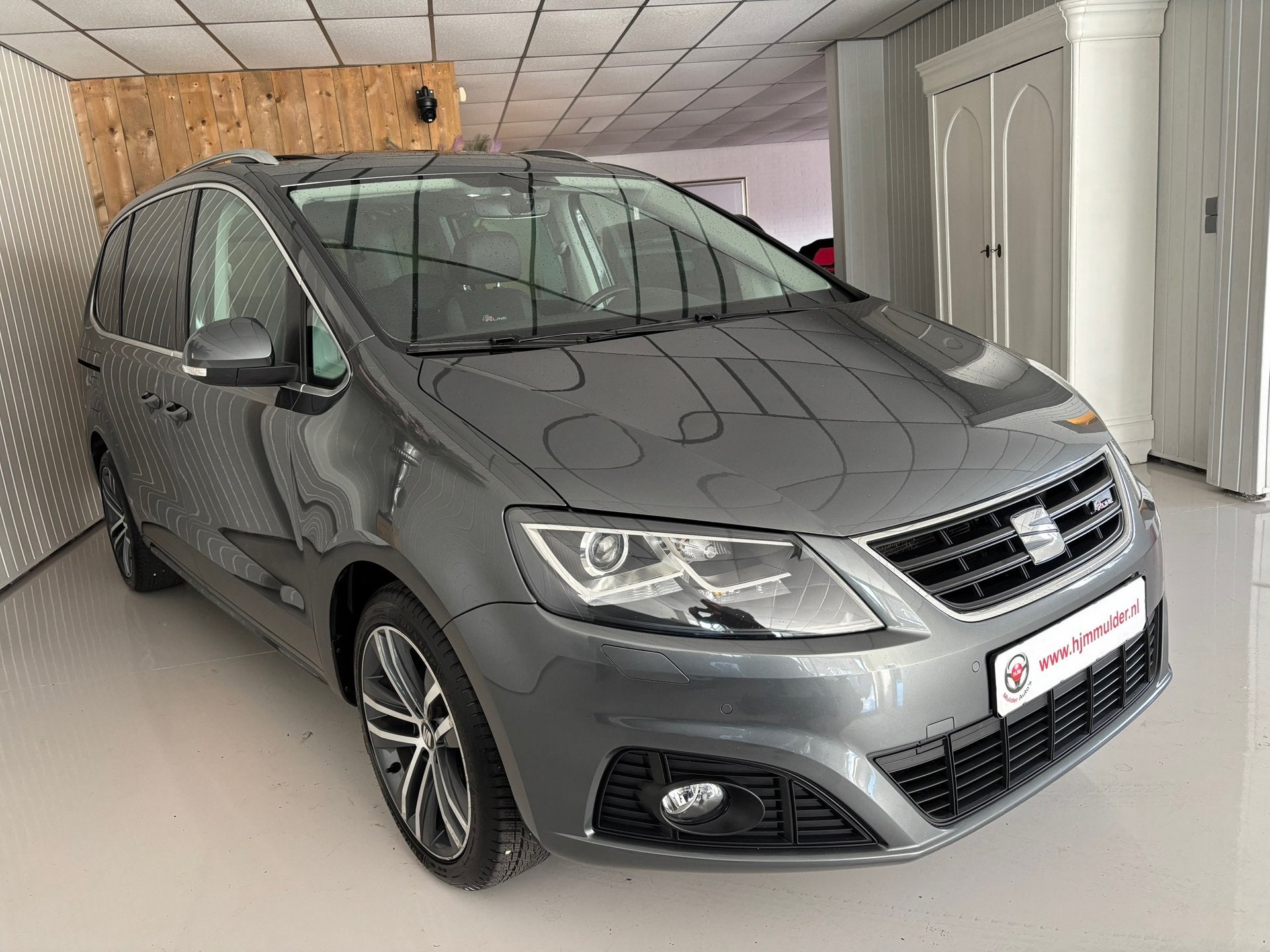 SEAT Alhambra 1.4 TSI FR, 7-PERSOONS AUTOMAAT, VOL OPTIES, E, Auto's, Seat, Zwart, 4 cilinders, 150 pk, Alhambra