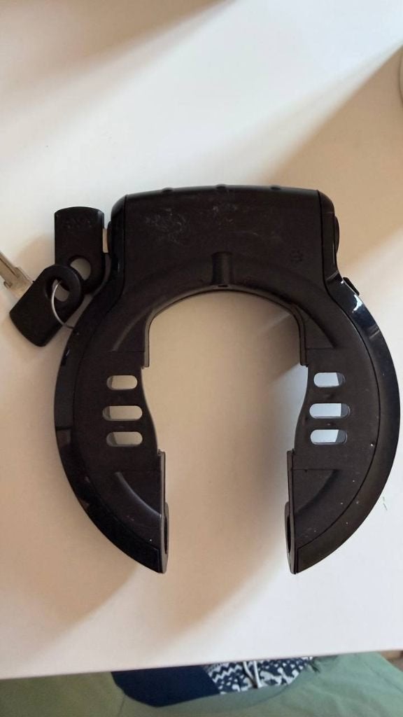 AXA Defender ringslot ART4 - nieuw, ongebruikt (2 sleutels), Fietsen en Brommers, Fietsaccessoires | Fietssloten, Ophalen of Verzenden
