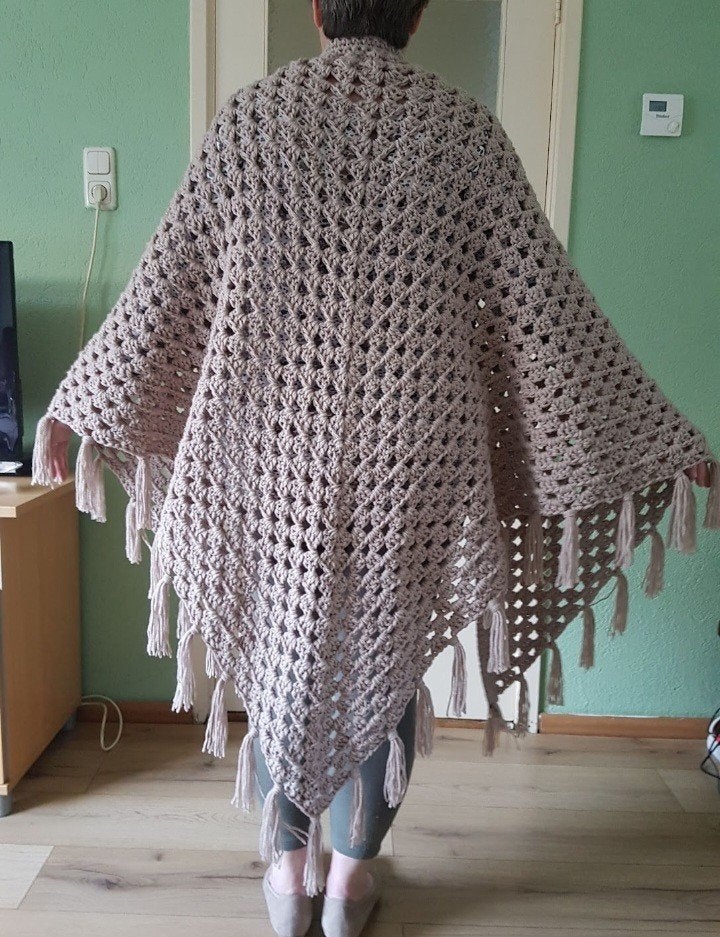 ruime grote omslagdoek, Ophalen of Verzenden, Nieuw, Maat 46/48 (XL) of groter, Sjaal