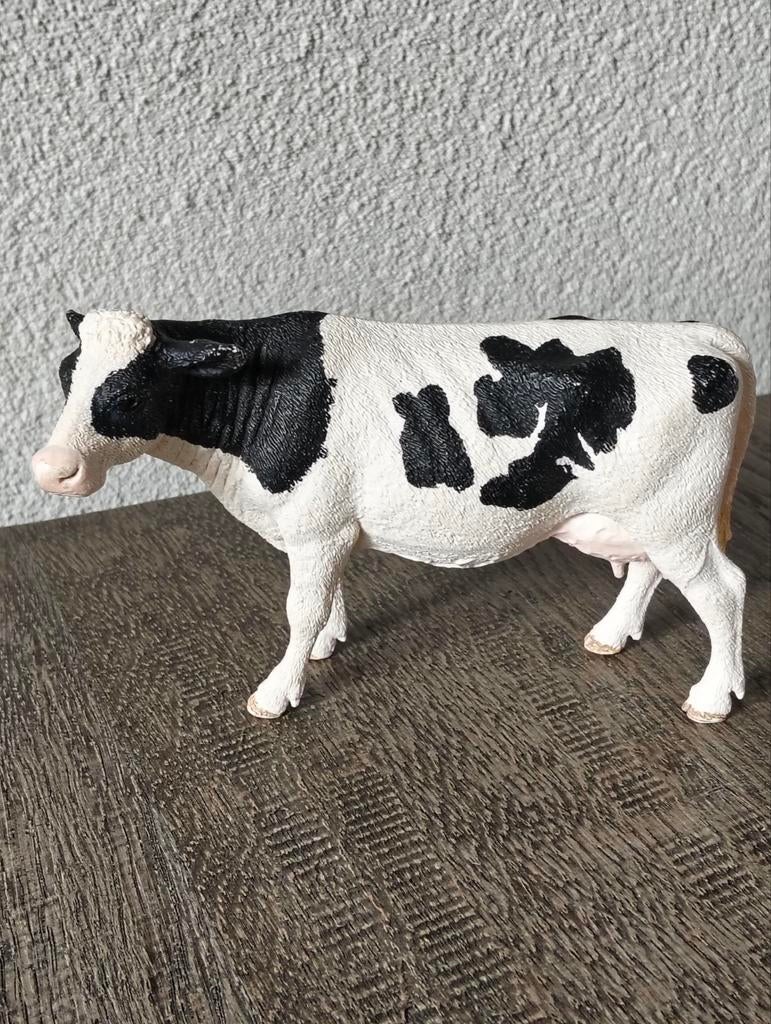 Schleich dieren- boerderijdieren Koe, Ophalen of Verzenden, Zo goed als nieuw, Boerderijdier, Beeldje of Figuurtje