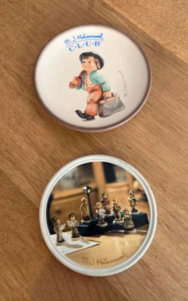 Hummel bordjes 2x, Verzamelen, Ophalen of Verzenden, Zo goed als nieuw, Hummel